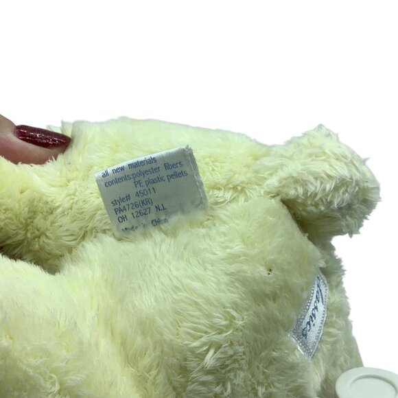 Carter's Classics Yellow Teddy Bear Plush Wind-Up Musical 11” Works - Picture 5 of 7